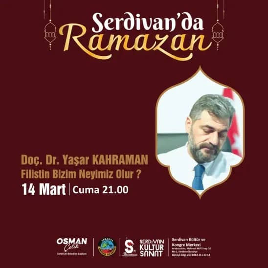 Serdivan’da Ramazan Coşkusu Sanat ve Kültürle Buluşuyor